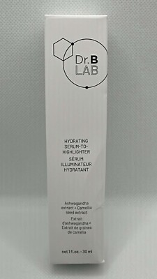 Dr B Lab HYDRATING SERUM To Highlighter 1 Fl oz 30 mL Vegan Luminous Glow L19