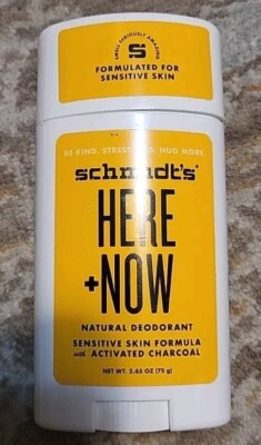 Schmidt's Here + Now Natural Deodorant 2.65oz
