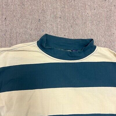 Vintage Gap Long Sleeve Striped Shirt Mens Large Green 1990s Vintage Gap Long Sleeve Striped Shirt Mens Large Green 1990s