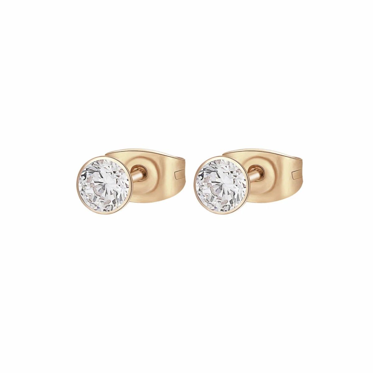 Orecchini a Catena in Acciaio Inossidabile Delicate Cubic