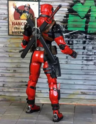 NECA Marvel X-Men Deadpool Ultimate Collector's 8" Action Figure Model Toy Box - Picture 14 of 16