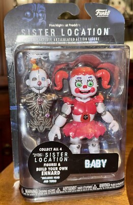 Funko Five Nights At Freddy's CIRCUS BABY Figure Sister Location Ennard ...