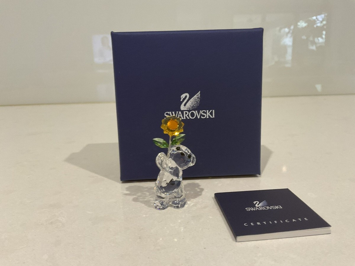 Swarovski Crystal Kris Bear A Sunflower For You - 842934 | eBay