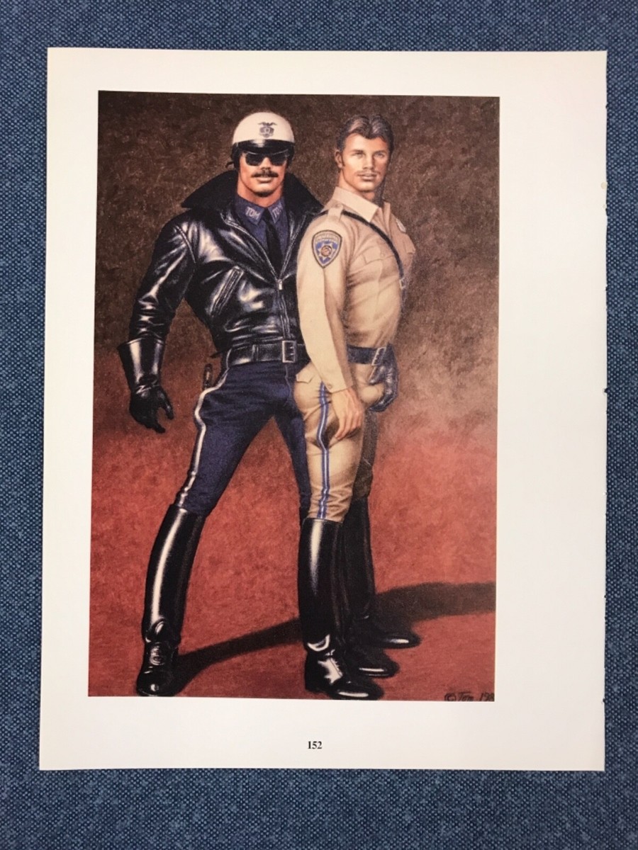 Art Page/Print from TOM of FINLAND Book - Retrospective #2 TF152