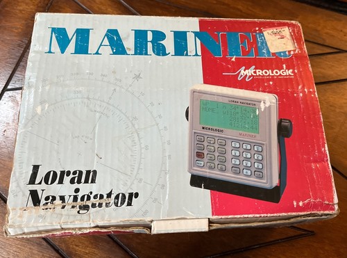 Vintage MARINER LORAN NAVIGATOR Micrologic Boat Navigation System For Parts - Foto 7 di 7