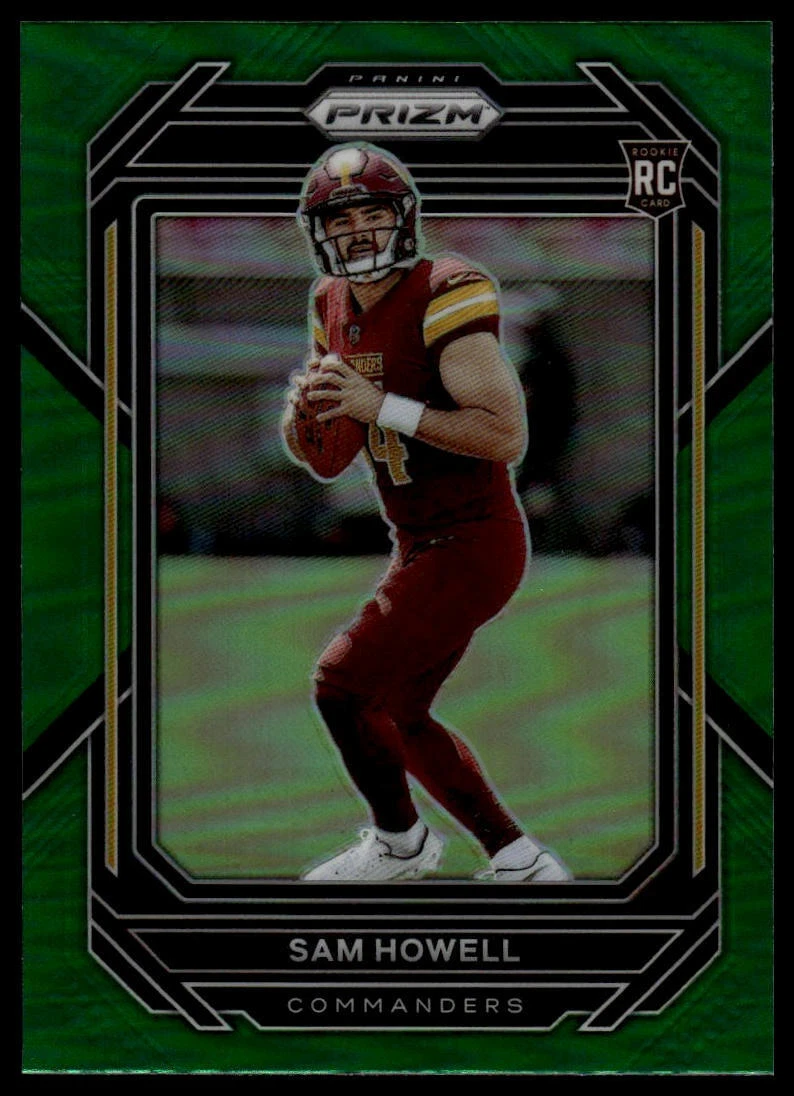 Sam Howell trading card