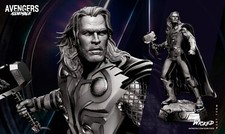 3D Printed 16K MARVEL Fan Made  WICKED - Thor Statue Up to 350mm