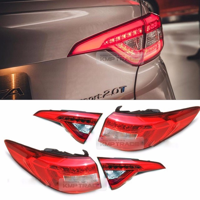 OEM LED Rear Tail Brake Light Lamp LH RH For HYUNDAI 2015-17 Sonata LF ...