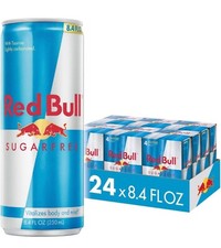 Red Bull Energy Drink Sugar Free 24 Pack of 8.4 Fl Oz, Sugarfree 6 Pack of 4 