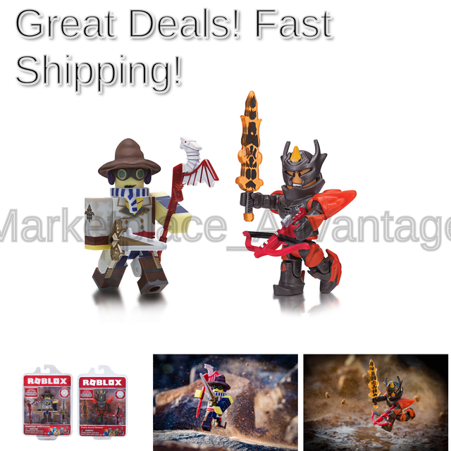 Roblox Figure 2 Pack Archmage Arms Dealer And Flame Guard General -