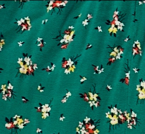 Boden Green Polka Dot Floral Dress, Size 6-7 Years, MSRP $69 - Picture 3 of 5