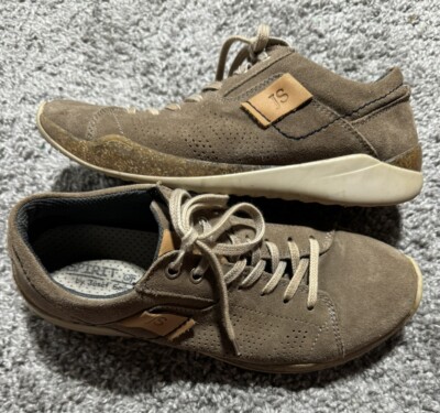 Josef Seibel Ricardo Sneakers Mens Tan Suede Lace Up Shoes Size 39