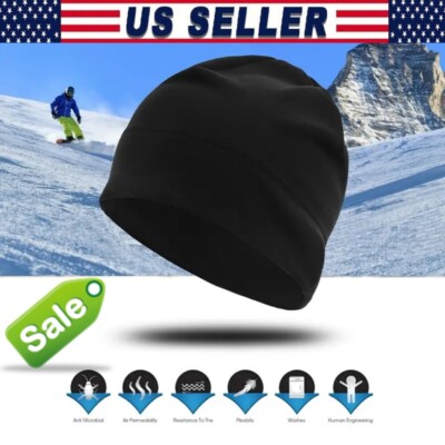 Military Tactical Skull Cap Winter Warm Fleece Windproof Ski Beanie Hats USA Lot