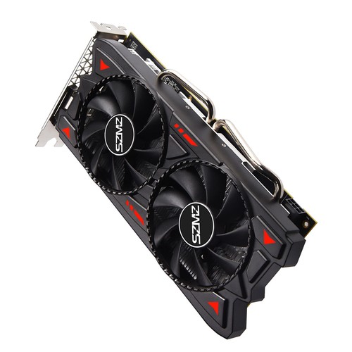RX580 8G Independent Graphics Card Dual Fans Desktop Computer Lighting Card S5 - Afbeelding 10 van 15