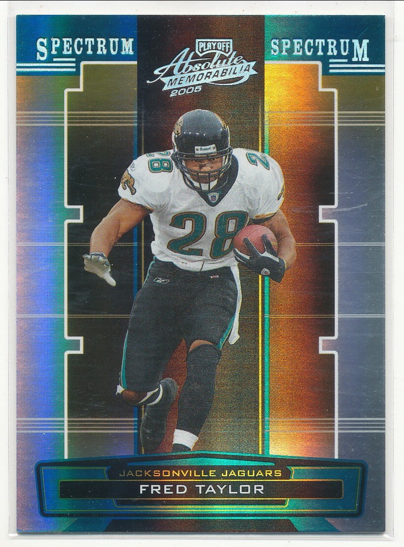 2005 Absolute Fred Taylor Spectrum Silver /100
