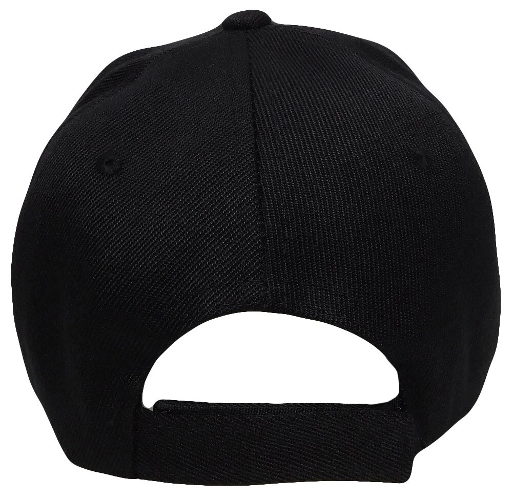 Charlie Kirk Embroidered Baseball Cap in Black