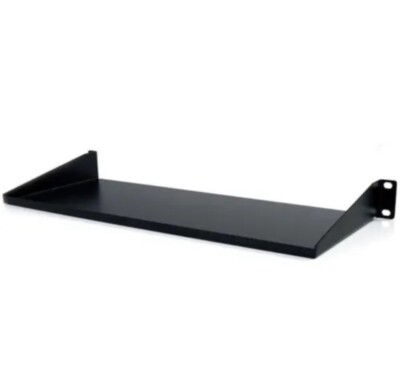 StarTech 1U 7in Depth Universal Fixed Rack Mount Shelf   33lbs