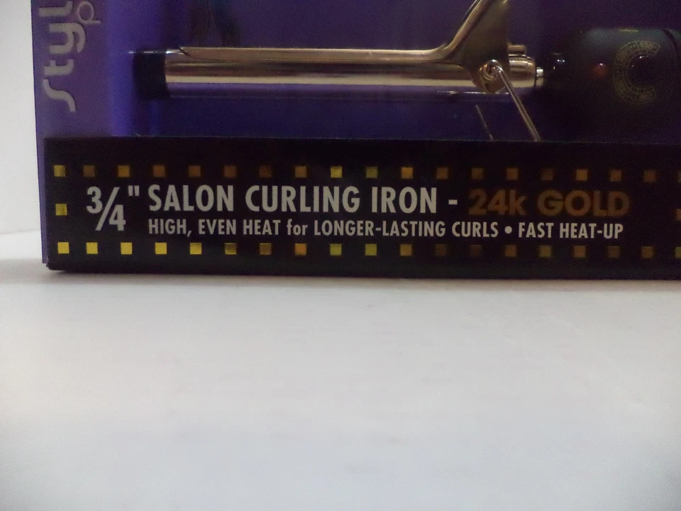 Hot Tools Professional 1101 Curling Iron with Multi-Heat Control, Regular 3/4" - Image 2 of 4