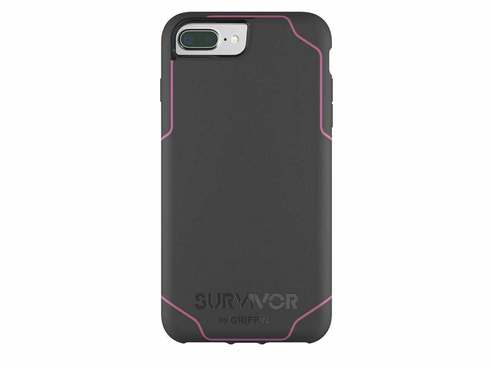 Genuine Griffin Survivor Extreme Rugged Case Cover for iPhone 7 Plus/8 Plus Grey - Image 3 of 4
