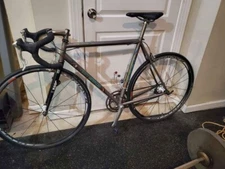 bicycle Eddy Merckx about 56cm road b by lightspee. upgraded sti grifters, dura