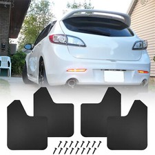 4x Mud Flaps Splash Guards Mudguards Mudflaps Splashguards For Mazdaspeed 3 4x Mud Flaps Splash Guards Mudguards Mudflaps Splashguards For Mazdaspeed 3