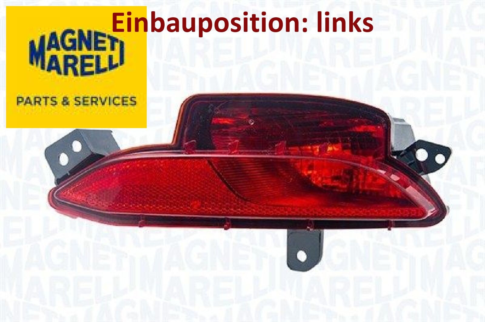 MAGNETI MARELLI 715104213000 Heckleuchte links Rücklicht Hecklicht für Fiat