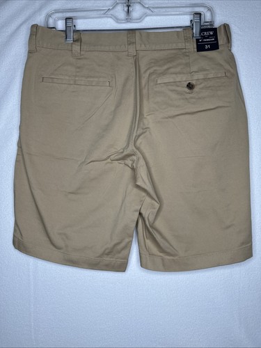 J. Crew Chino Shorts 31 X 9 Tan H5020 NWT - Picture 4 of 8