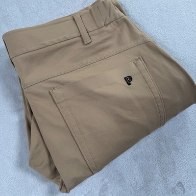 Public Rec All Day Every Day Pants Mens 32/32 Khaki Tan Technical Chino Stretch