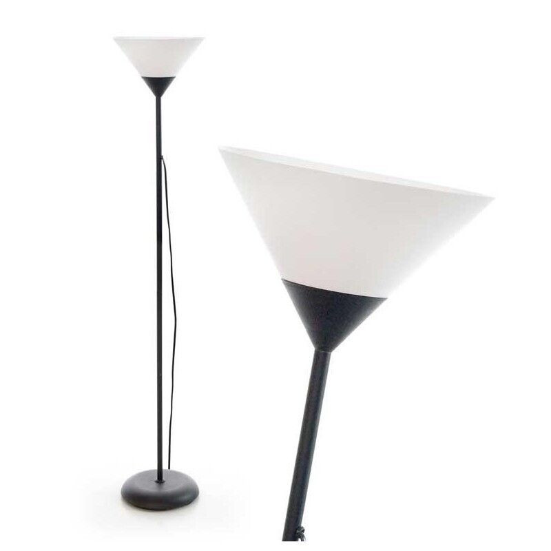 Lampada Piantana Metallo Nero 175cm per Studio e Lavoro - Ergonomica