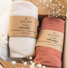 Fitted Crib Sheets 28 x 52   Compatible with Standard Crib Mattress and Toddl...