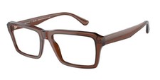 Emporio Armani EA3206 5044 Color Glossy Brown Eyeglasses 56-18-145 Brand New