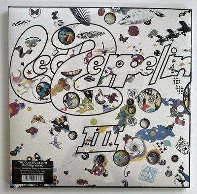 Led Zeppelin 3/III 2014 Atlantic Lp 180g Vinyl German Press Sealed