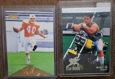 1996 5 MIKE ALSTOTT ROOKIE CARD LOT UPPERDECK SCORE PINNACLE TSC BUCCANEERS 