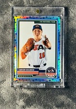 Carson Bolemon 2023 Panini Stars & Stripes Silver Stars SSP Prizm Parallel