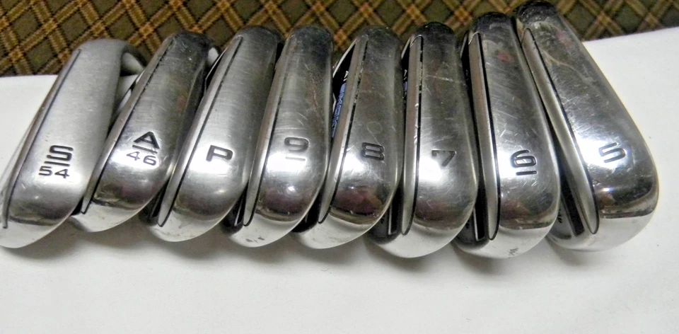 NICE CALLAWAY LEFT HAND PARADYM Ai SMOKE IRON SET 5 - PW AW SW CYPHER 50g SENIOR - Image 3 of 4