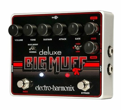 EHX Deluxe Big Muff Pi Fuzz/Distortion/Sustainer Effects Pedal