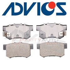 ADVICS Rear Disc Brake Pad Set for 1997-2003 Acura CL  - Braking Stopping yt