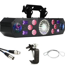 Eliminator Furious Five RG 5-in-1 Lighting Effect Fixture Essentials Bundle
