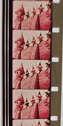 Gullivers Travels 1936 - Película completa de 16 mm - Cine vintage - Desvanecimiento rojo