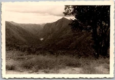 Vintage Snapshot Scenic Valley View 1930s