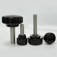 Knurled Thumb Screw Plastic Handle Knobs Clamping Bolt M3-M10 A2 Stainless steel