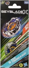Beyblade X Roar Tyranno 9-60GF Top Booster Pack Set, Includes 9-60GF Right-Spin 