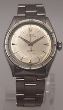 Rolex Oyster Perpetual SS Men's Watch SEMI BUBBLEBACK 6103, 78350 Bracelet 1954 3
