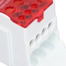 DIN Rail Terminal Block Distribution Box Spliceable Brass Conductor For House Ap
