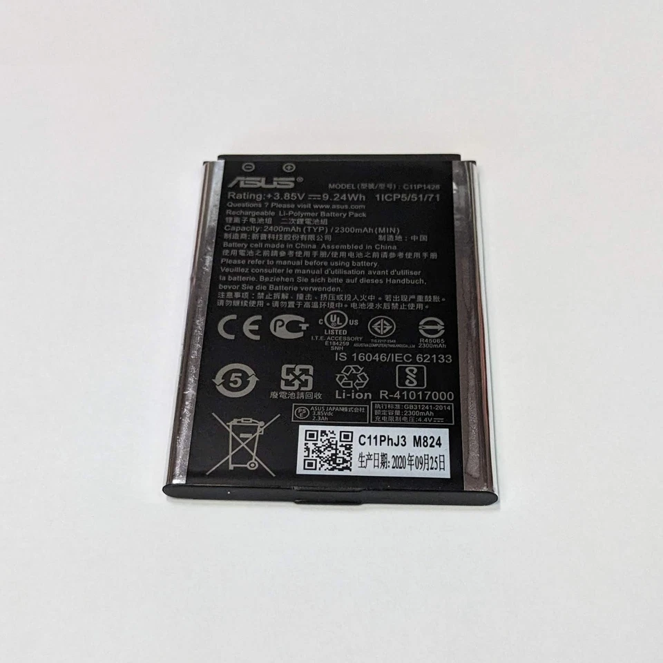GENUINE ASUS ZenFone 2 Laser Battery C11P1428 2400mAh ZE500KG - Local Seller - Image 3 of 4