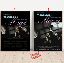 Custom Thornhill 2026 Mercia Tour North America Poster