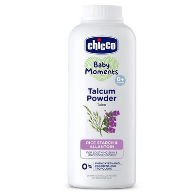 Chicco Baby Moments Talcum Powder For Soft Skin 300gm