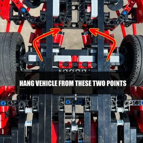 Wall Mount for LEGO Racers Ferrari Enzo-8653