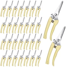 Chumia 30 Pcs Garden Flower Shears Pruning Scissors Heavy Duty Plant Scissors...