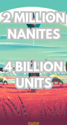 No Mans Sky Starter Pack - 4 Milliarden Einheiten + 2 Millionen Nanites PC, Steam, XBOX, P